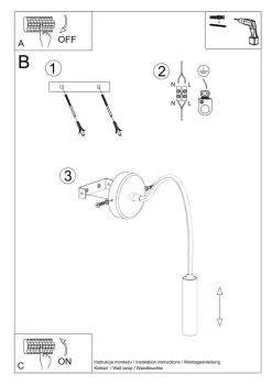 Sollux Axil Wandleselampe Schwarz G9 Mit Flexarm Dimmbar 8x52x52cm -Beleuchtung Rabatte sxsl.0910 11