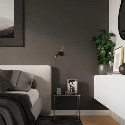 Sollux Axil Wandleselampe Schwarz G9 Mit Flexarm Dimmbar 8x52x52cm -Beleuchtung Rabatte sxsl.0910 13