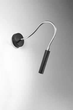 Sollux Axil Wandleselampe Schwarz G9 Mit Flexarm Dimmbar 8x52x52cm -Beleuchtung Rabatte sxsl.0910 2