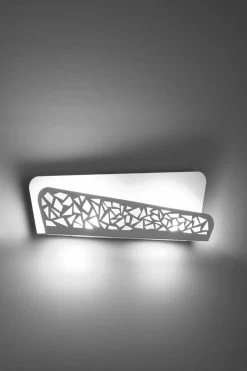 Sollux Aliza Wandlampe Weiß 2x G9 Dimmbar 40x6x15cm -Beleuchtung Rabatte sxsl.0933 3