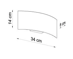 Sollux Magnus Wandlampe Weiß 2x G9 Dimmbar 34x8x14cm 13 Sollux Magnus Wandlampe Weiß 2x G9 Dimmbar 34x8x14cm -Beleuchtung Rabatte sxsl.0936 10