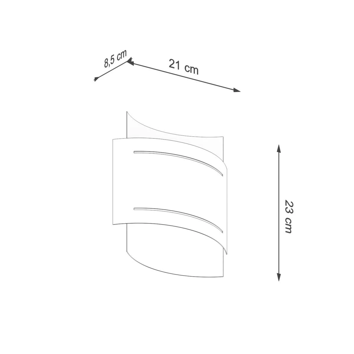 Sollux Hestia Wandlampe Schwarz G9 Dimmbar 21x8,5x23cm 6 Sollux Hestia Wandlampe Schwarz G9 Dimmbar 21x8,5x23cm – Bild 6