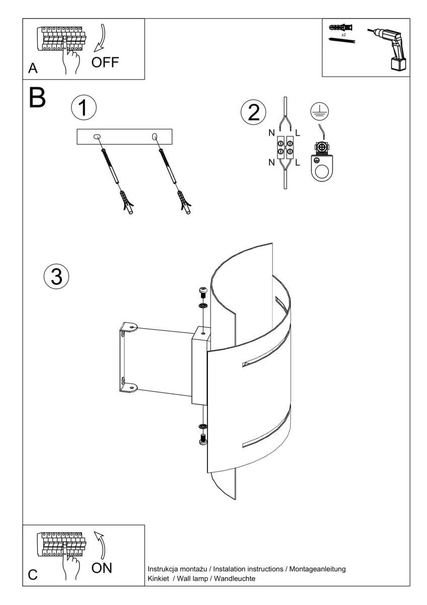 Sollux Hestia Wandlampe Schwarz G9 Dimmbar 21x8,5x23cm 5 Sollux Hestia Wandlampe Schwarz G9 Dimmbar 21x8,5x23cm – Bild 5