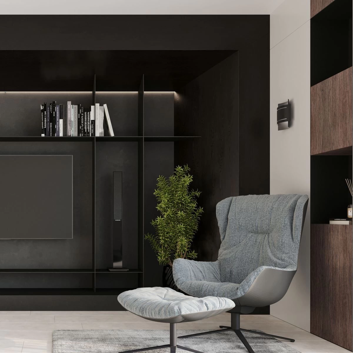 Sollux Hestia Wandlampe Schwarz G9 Dimmbar 21x8,5x23cm 4 Sollux Hestia Wandlampe Schwarz G9 Dimmbar 21x8,5x23cm – Bild 4