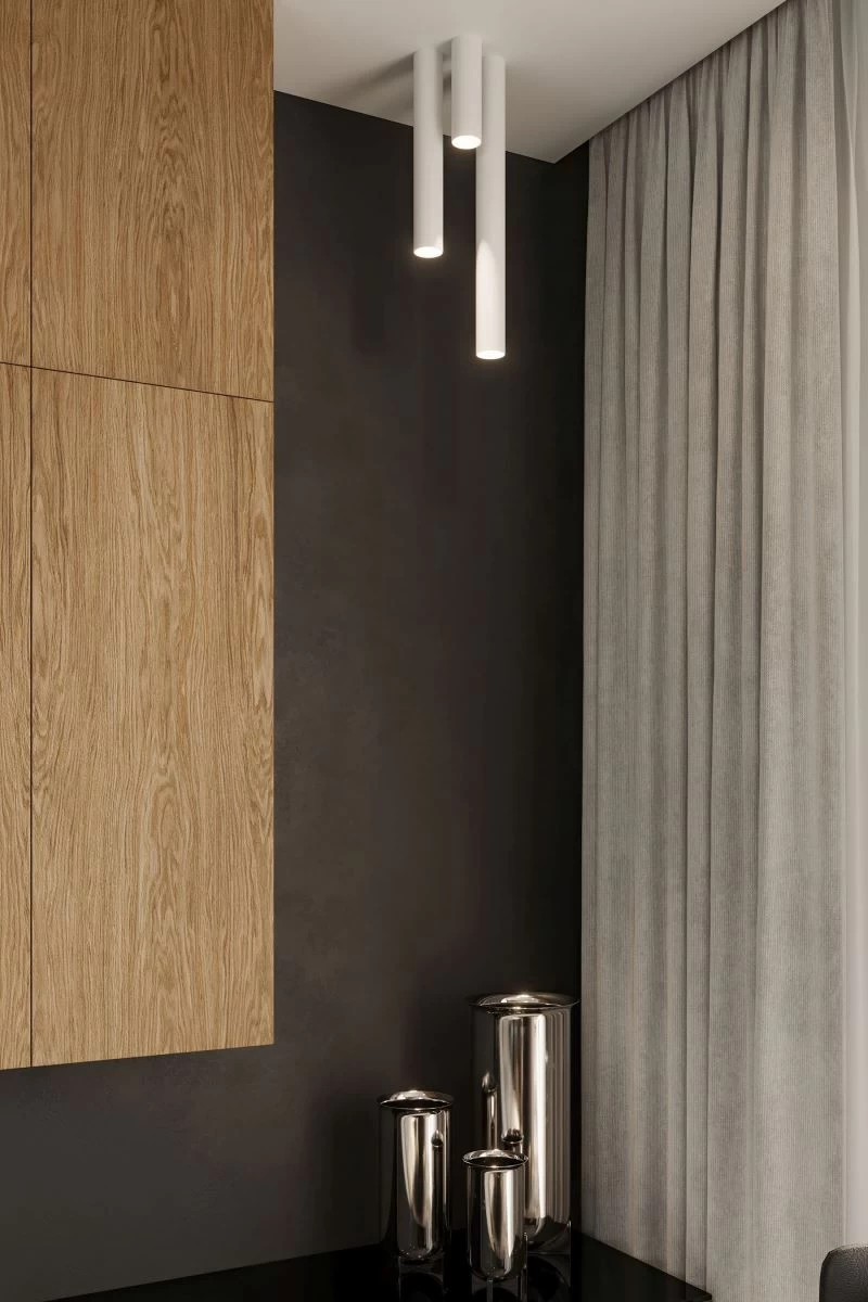 Sollux Lagos 60 Aufbauleuchte Weiß GU10 Dimmbar 6x6x60cm 1 Sollux Lagos 60 Aufbauleuchte Weiß GU10 Dimmbar 6x6x60cm