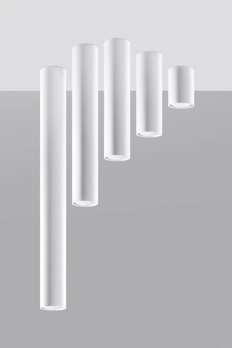 Sollux Lagos 60 Aufbauleuchte Weiß GU10 Dimmbar 6x6x60cm 8 Sollux Lagos 60 Aufbauleuchte Weiß GU10 Dimmbar 6x6x60cm – Bild 8