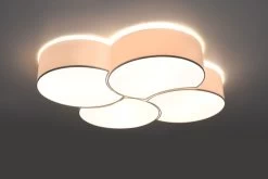 Sollux Circle 4 Deckenlampe Weiß 8x E27 Dimmbar 78x71,5x11,5cm 14 Sollux Circle 4 Deckenlampe Weiß 8x E27 Dimmbar 78x71,5x11,5cm -Beleuchtung Rabatte sxsl.1053 3