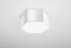 Sollux Sunde 15 Deckenlampe Weiß 2x E27 Dimmbar 30,5x26,5x15,5cm -Beleuchtung Rabatte sxsl.1058 2