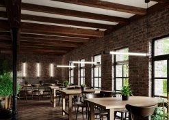 Thoro Valo Wandlampe Schwarz G13 102x8x7cm -Beleuchtung Rabatte sxth.009 6