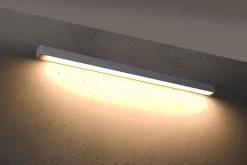 Thoro Pinne 117 LED Wandlampe Grau 5100lm 3000K 117x6x6cm -Beleuchtung Rabatte sxth.073 3