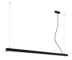 Thoro Pinne 150 LED Hängelampe Schwarz 7200lm 3000K 150x6x150cm