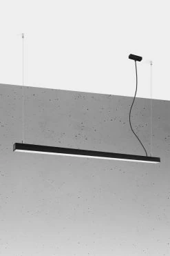 Thoro Pinne 150 LED Hängelampe Schwarz 7200lm 3000K 150x6x150cm 15 Thoro Pinne 150 LED Hängelampe Schwarz 7200lm 3000K 150x6x150cm -Beleuchtung Rabatte sxth.084 2