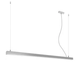 Thoro Pinne 150 LED Hängelampe Grau 7200lm 4000K 150x6x150cm