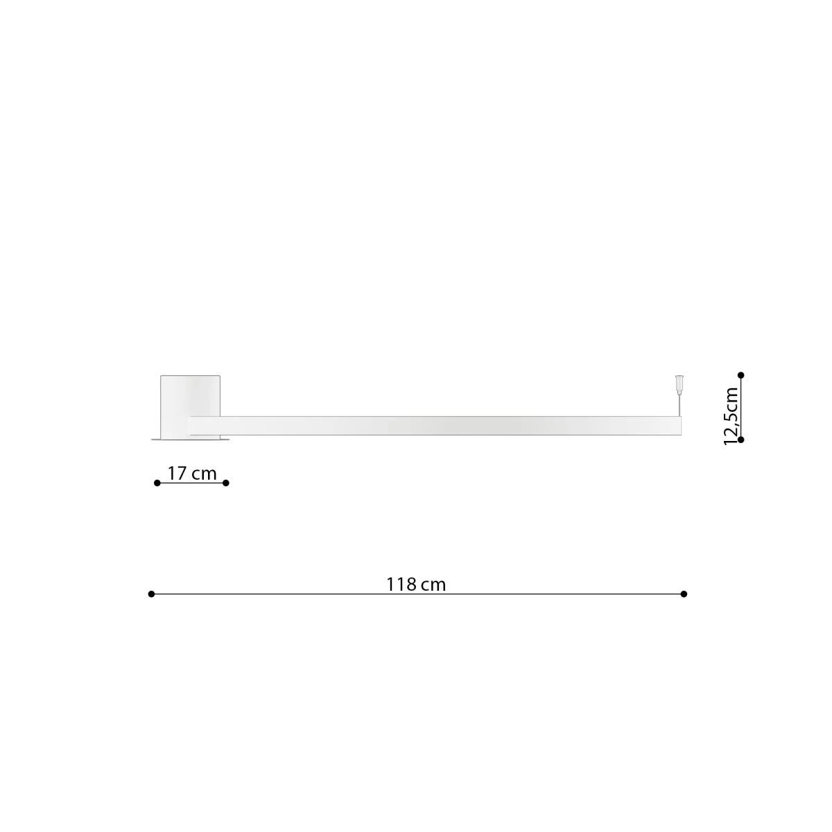 Thoro Rio 110 LED Deckenlampe Schwarz 7820lm 4000K 110x118x12,5cm 5 Thoro Rio 110 LED Deckenlampe Schwarz 7820lm 4000K 110x118x12,5cm – Bild 5