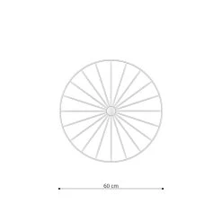 Thoro Eskola 60 Wandlampe Schwarz E27 Dimmbar 60x60x12cm -Beleuchtung Rabatte sxth.143 10