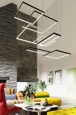 Thoro Tuula M LED Hängelampe Weiß 5757lm 4000K 100x30x150cm -Beleuchtung Rabatte sxth.162 15