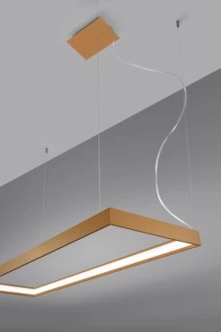 Thoro Tuula L LED Hängelampe Golden 8096lm 4000K 130x40x150cm -Beleuchtung Rabatte sxth.170 4