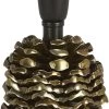Tischlampe Im Tannenzapfen Look Aus Metall Antik Messing PR Home Kotten E14 Ohne Schirm